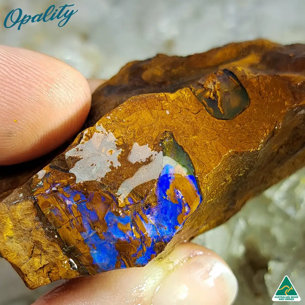 Australian Wood Replacement Opal Rough 60g - Image 2