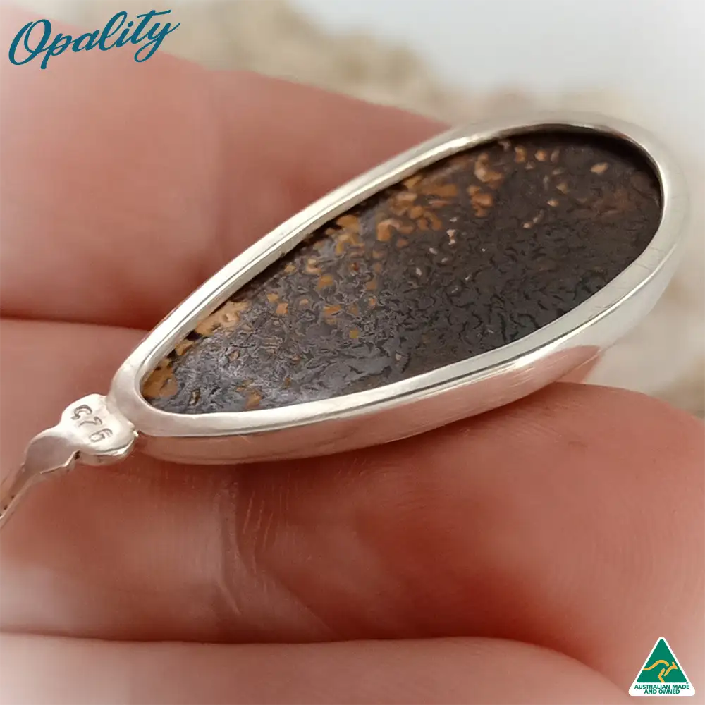 Boulder Opal & Sterling Silver 925 Pendant 15.2ct - Image 5