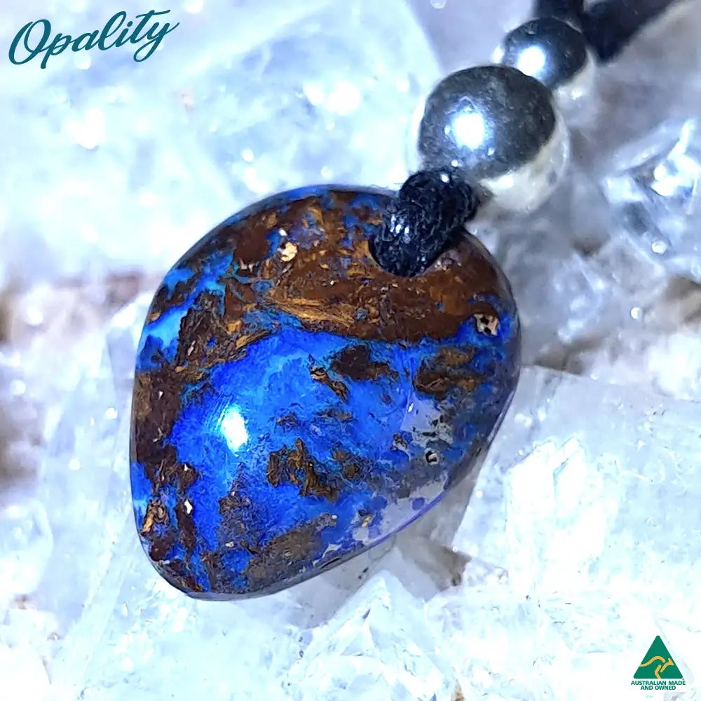 Wood Replacement Opal & 925 Drilled Pendant 4.6ct