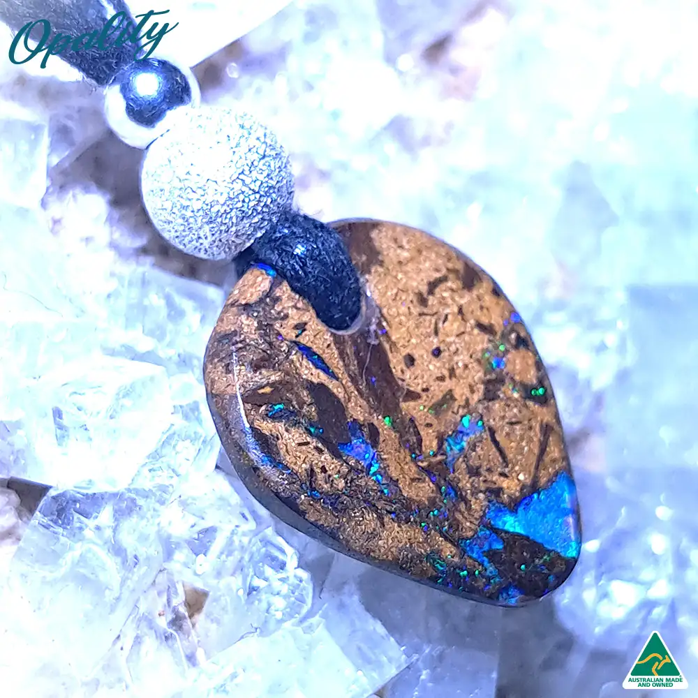 Wood Replacement Opal & 925 Drilled Pendant 7.8ct - Image 7