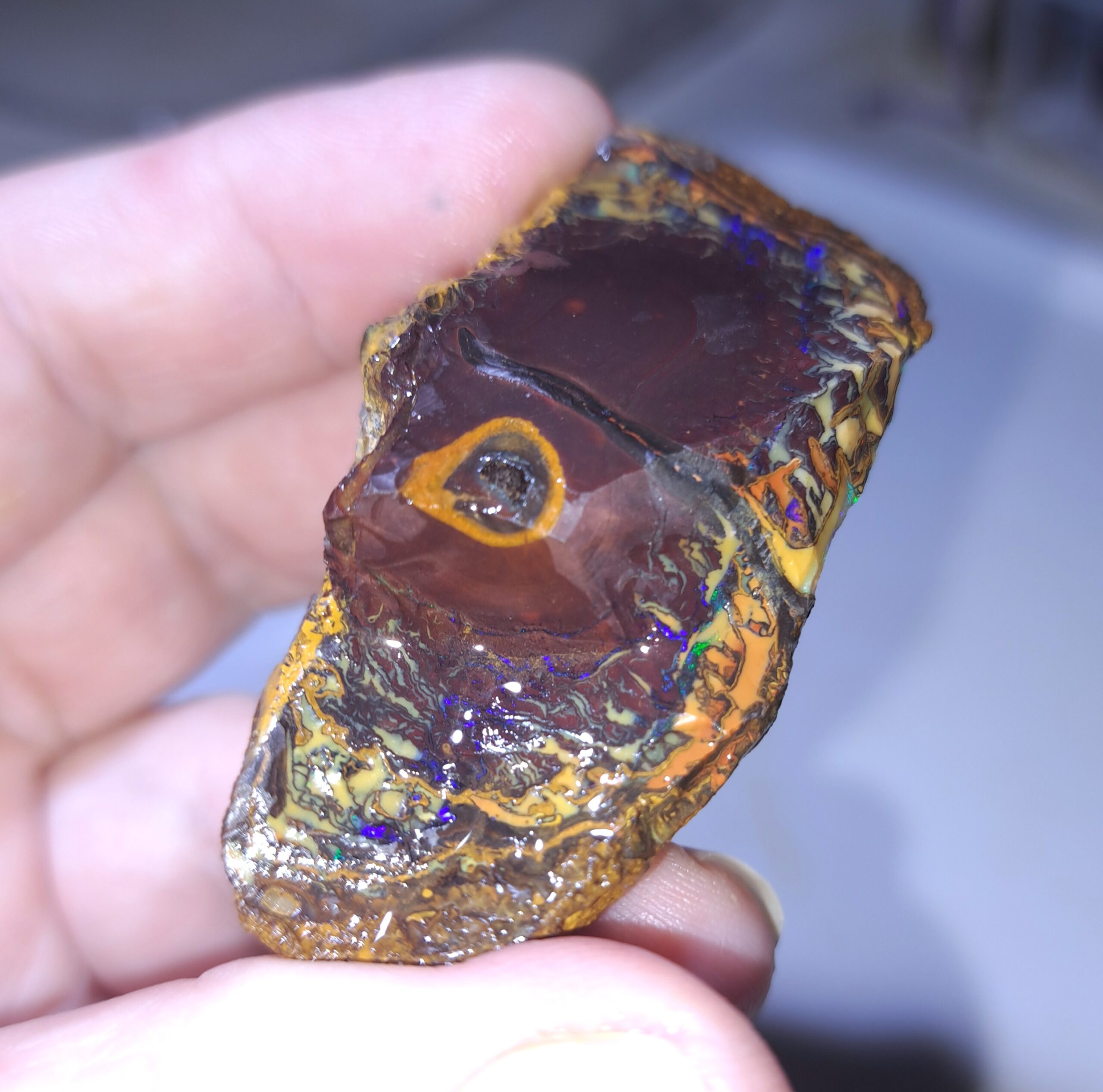 Qld Boulder Opal parcel Queensland 350g - Image 2